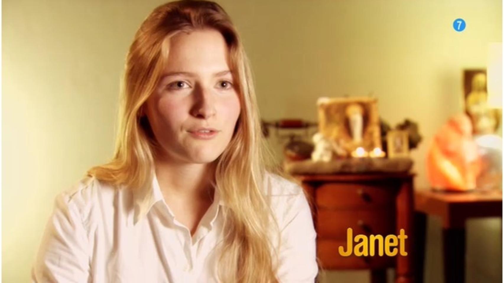 Janet quiso ser modelo antes que monja