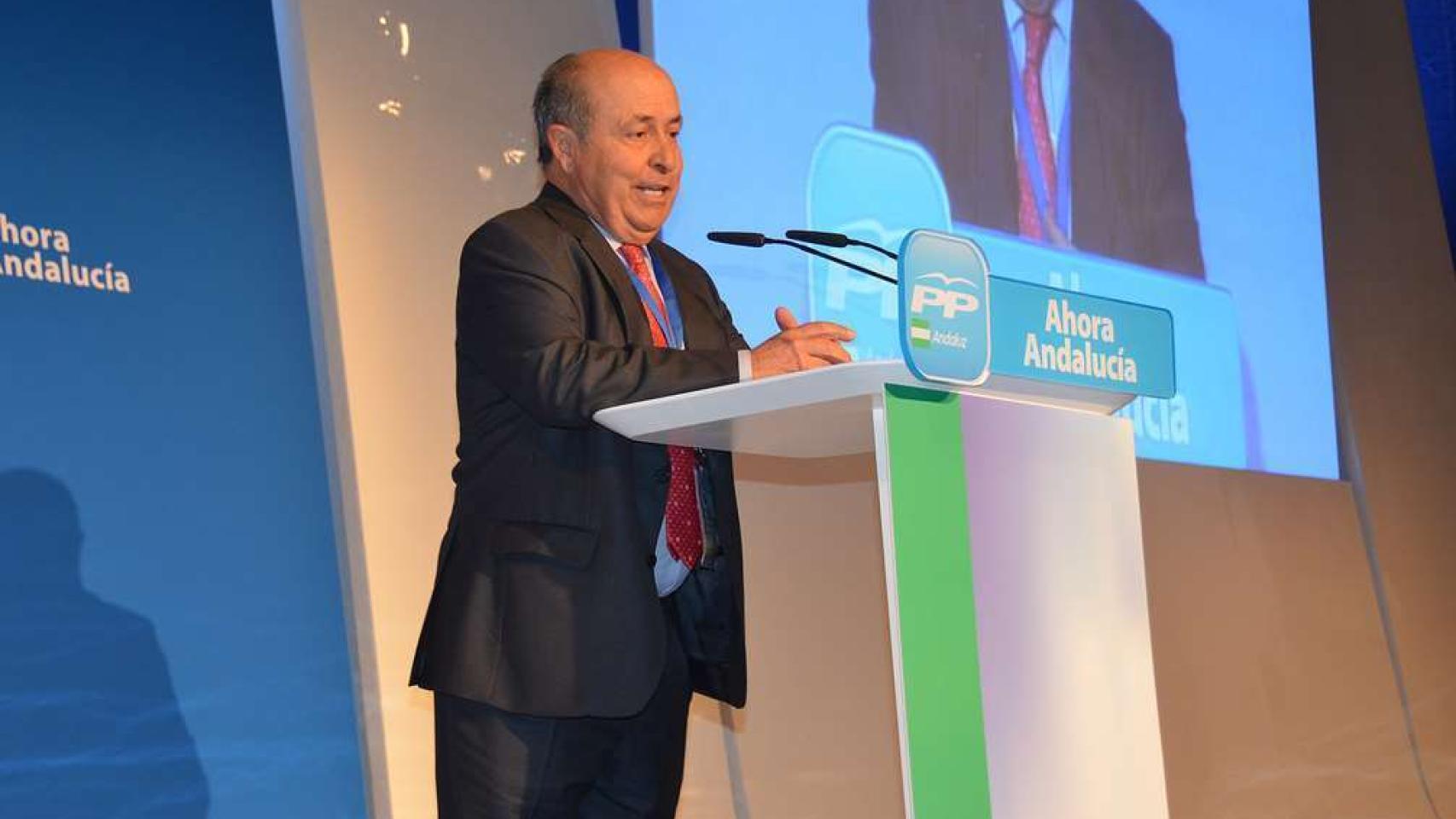 El alcalde de Granada, José Torres Hurtado, durante una comparecencia.