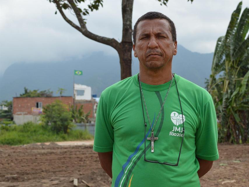 Luiz Claudio, vecino de Vila Autódromo.