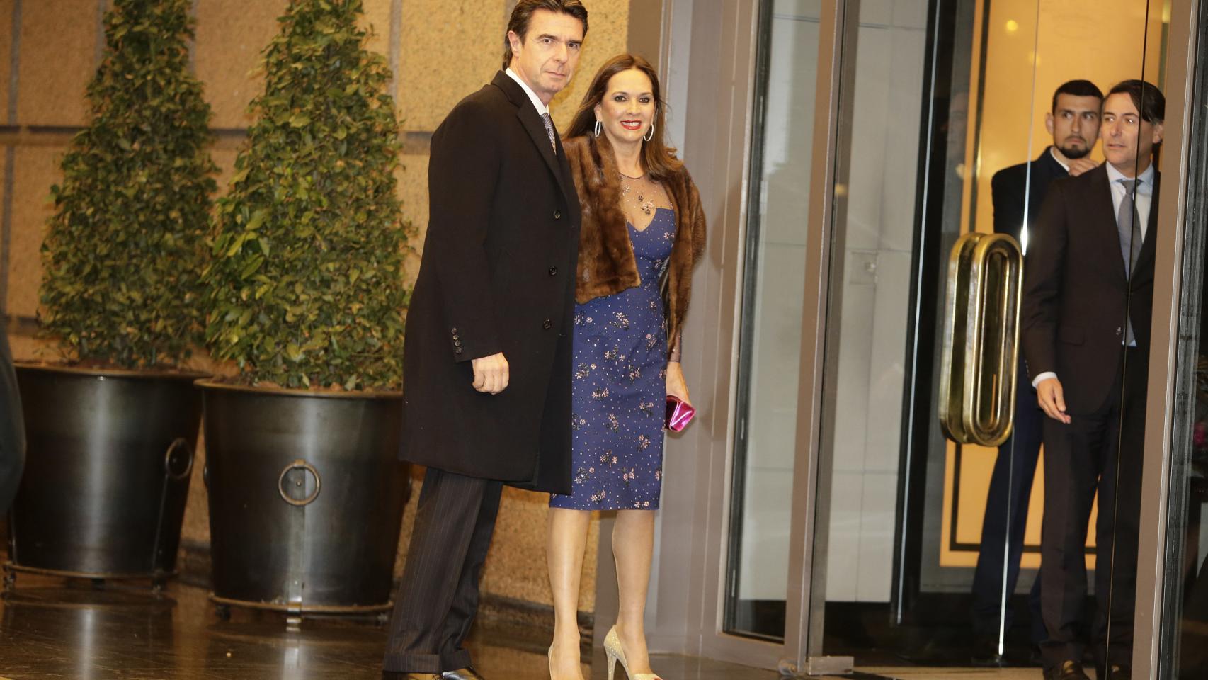 Hace unas semanas la pareja acudió al cumpleaños de Vargas Llosa en el hotel Villamagna