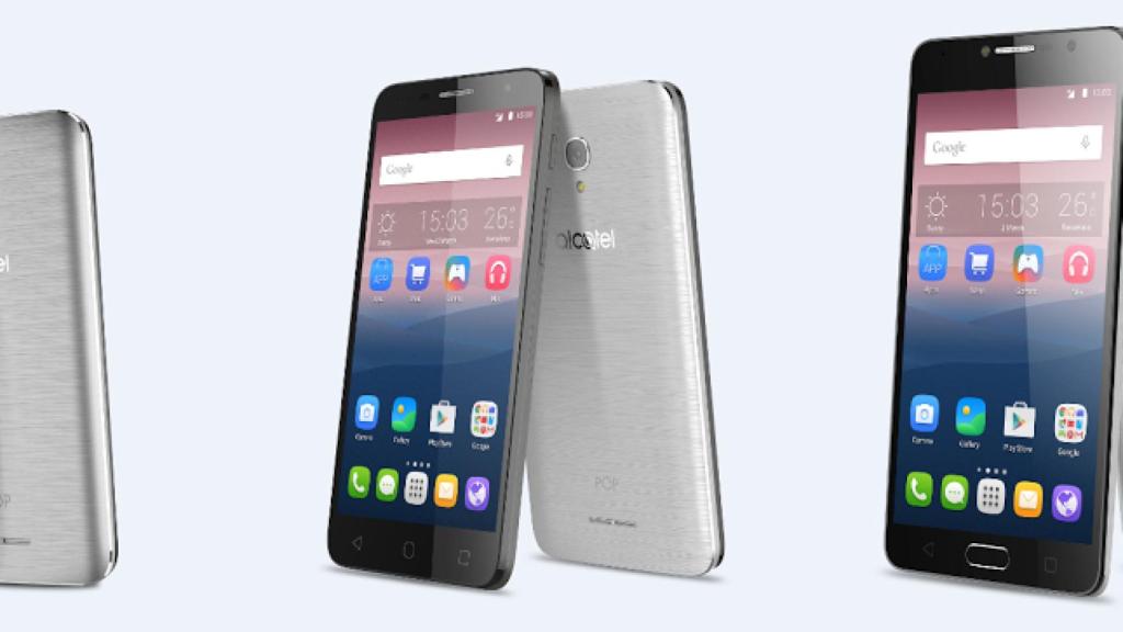 Alcatel POP 4, 4+ y 4S, disponibles en España a partir de mayo