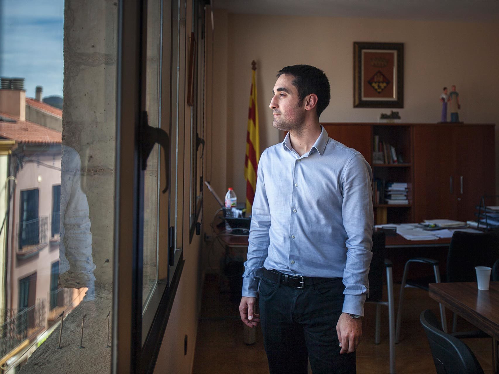 El alcalde de Breda, Dídac Manresa.