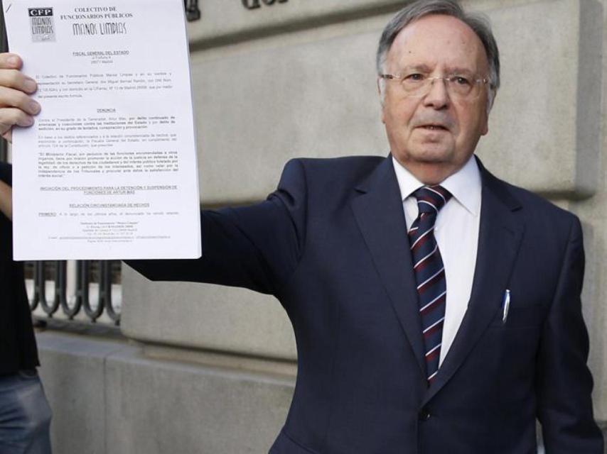 El secretario general de Manos Limpias, Miguel Bernard.