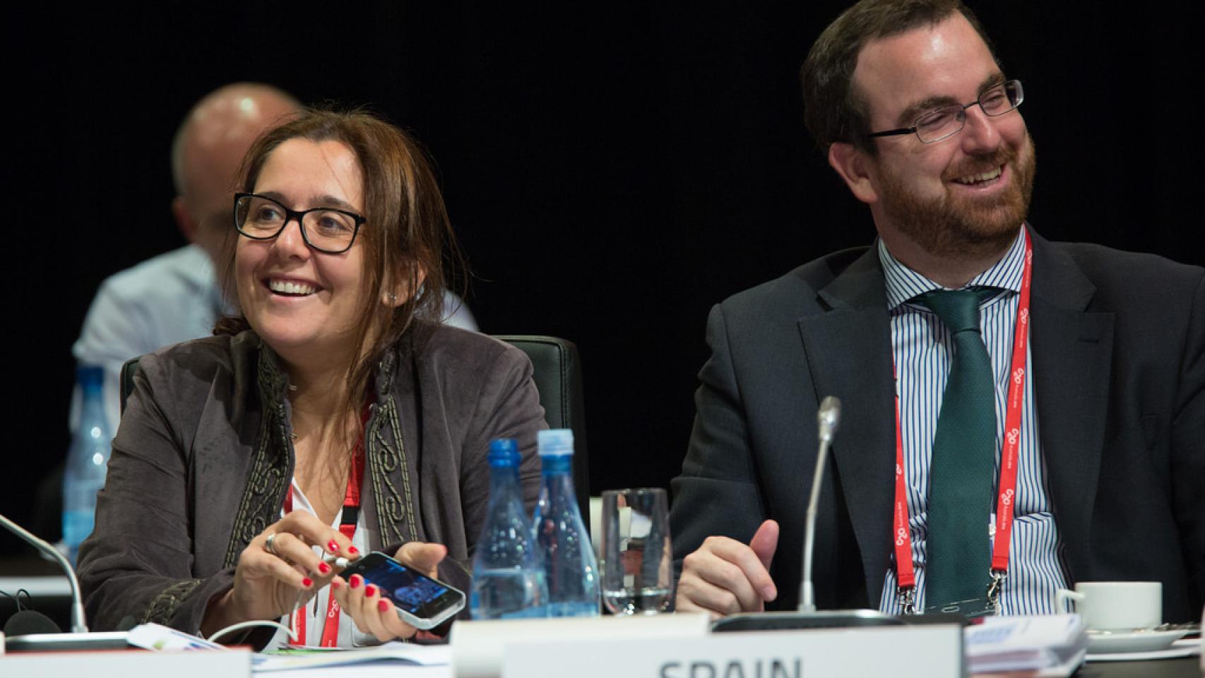 Eva Valle, mujer de Alberto Nadal y candidata a dirigir la Oficina Económica de Moncloa.