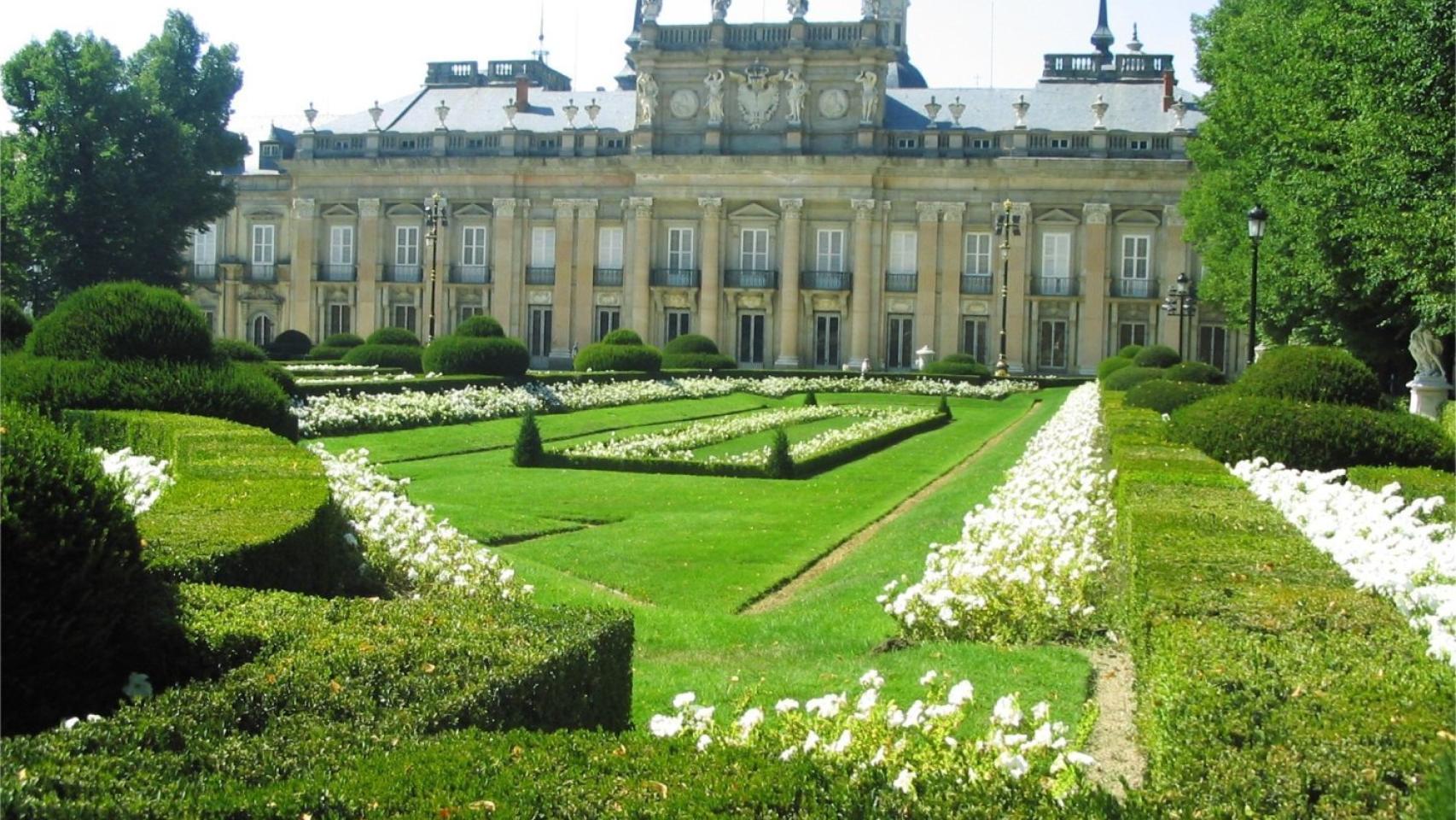 Palacio Real y jardines de San Ildefonso.