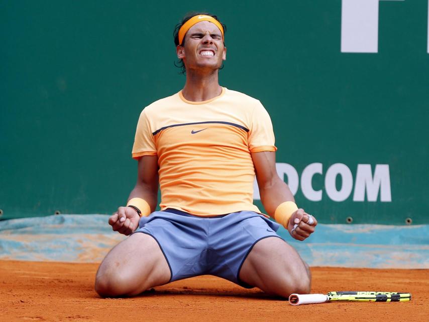 Nadal celebra su triunfo número 28 en Masters 1000.