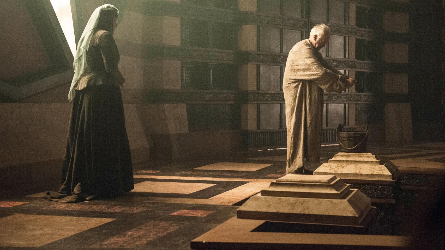 La escena de la que habla con Olenna Tyrell