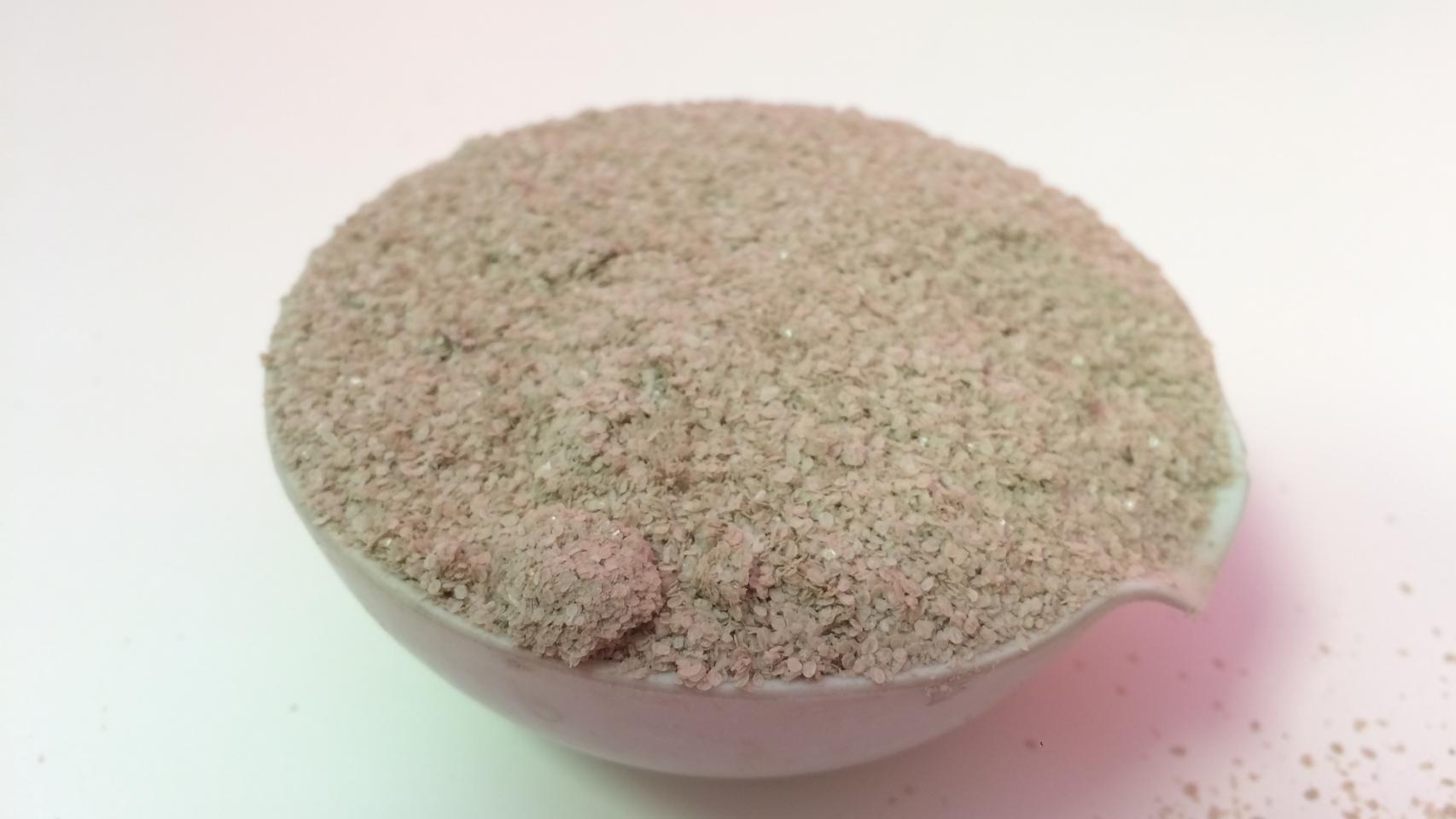 Estruvita extraída de aguas residuales en la Comunidad Valenciana.