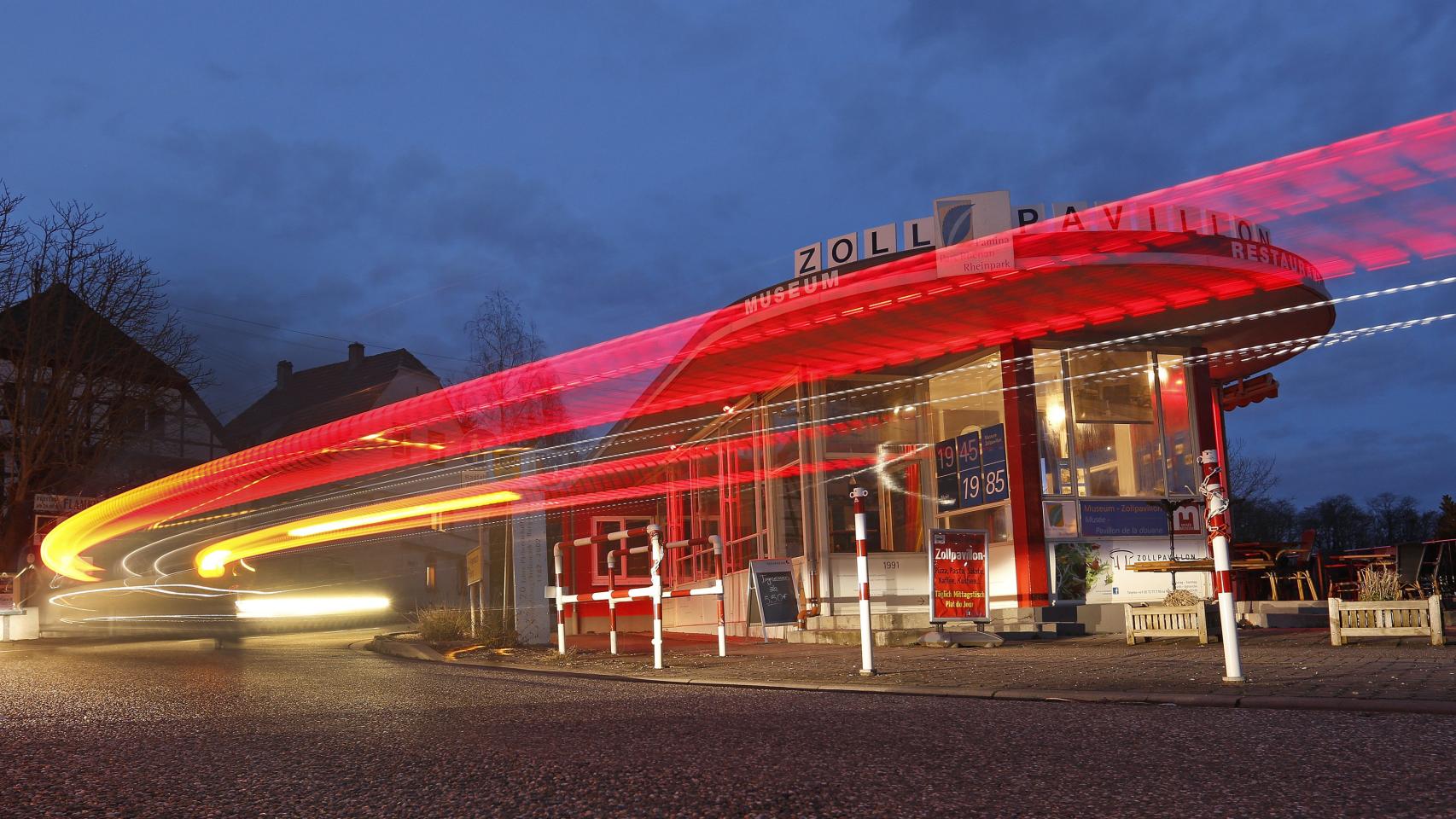 Paso fronterizo entre Alemania y Francia