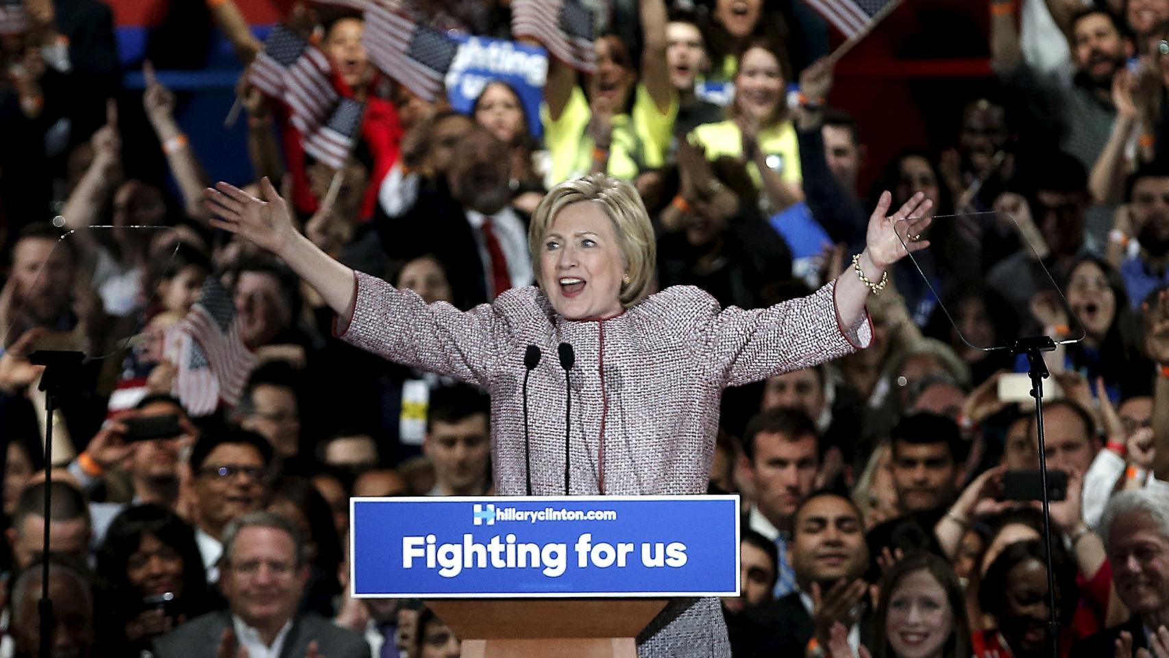 Hillary Clinton en Nueva York