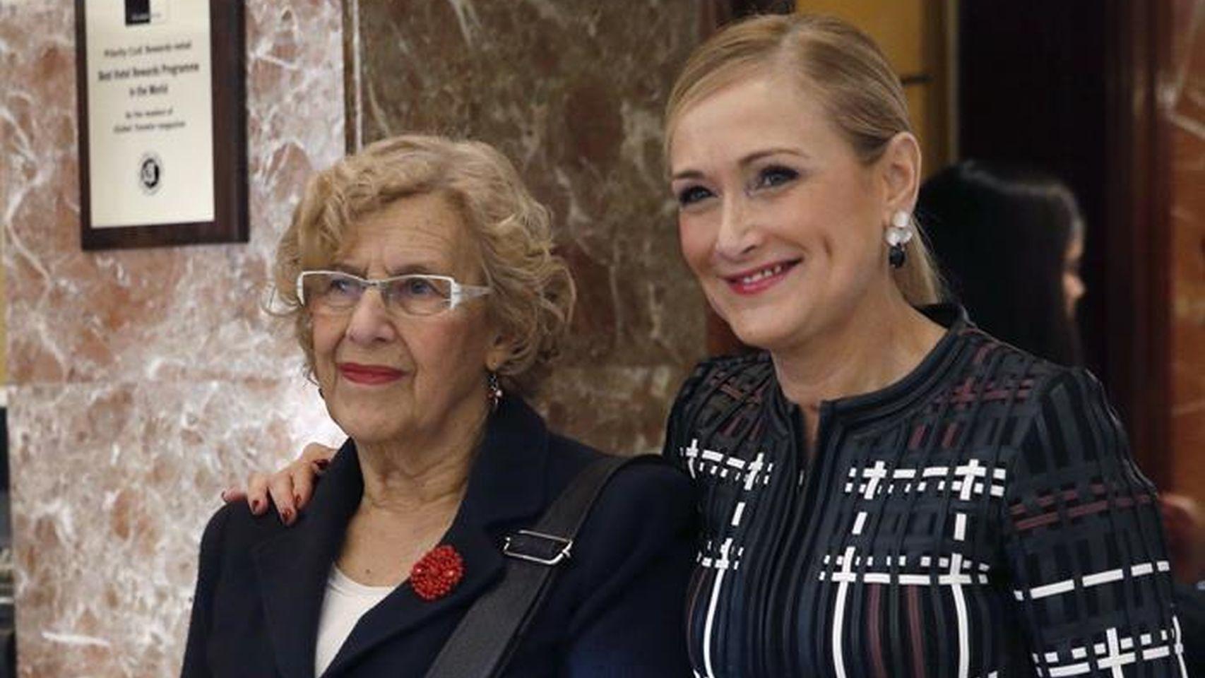 Carmena y Cifuentes siempre han hecho gala de mantener una buena relación.