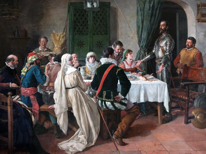 Discurso don Quijote. Manuel Garcia Hispaleto. 1884