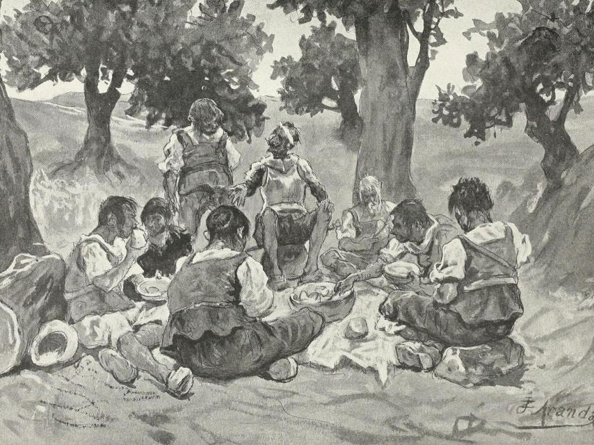 Quijote del centenario. José Jiménez Aranda, 1905.