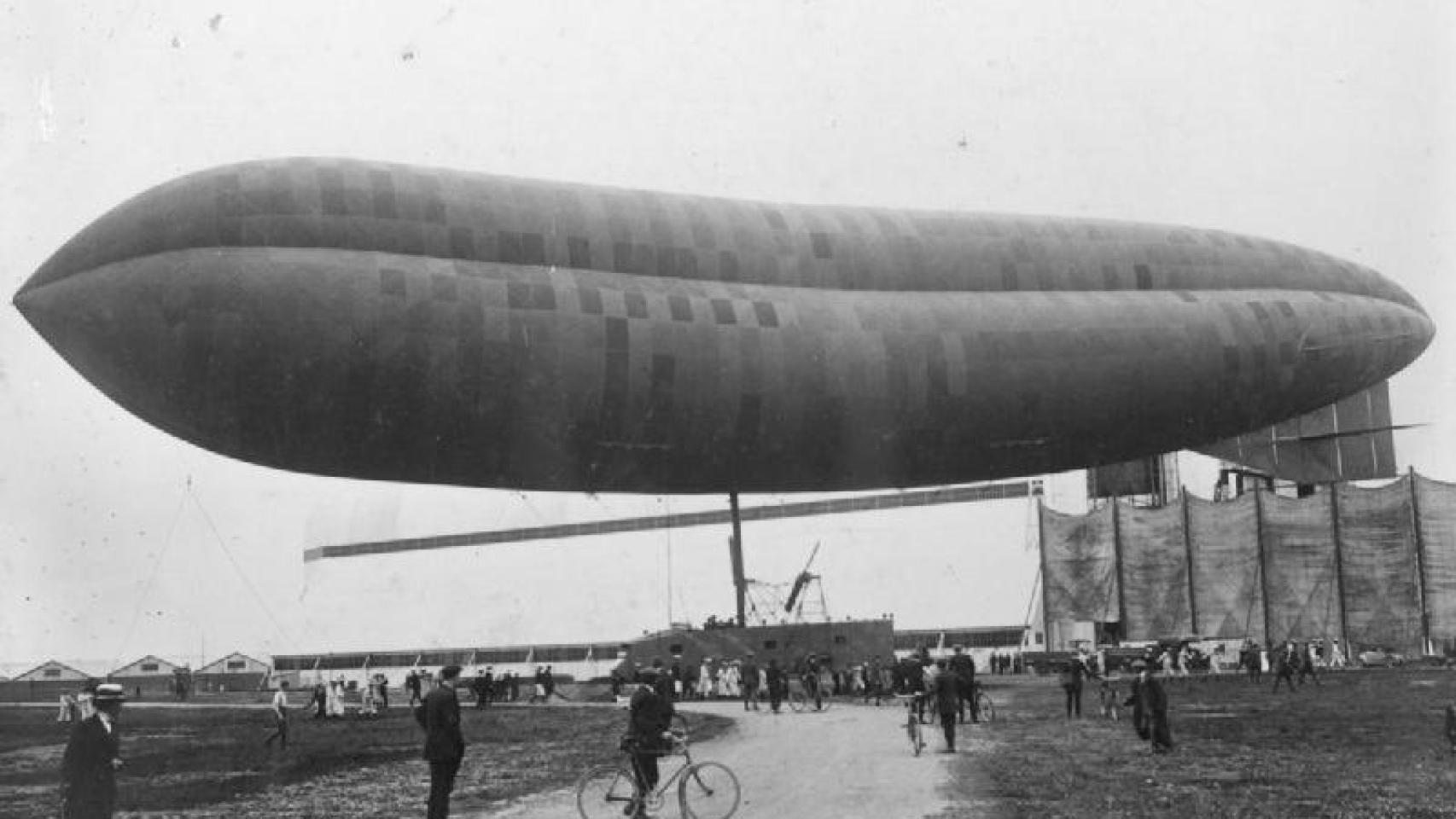 El dirigible Astra Torres, ideado por Torres Quevedo.