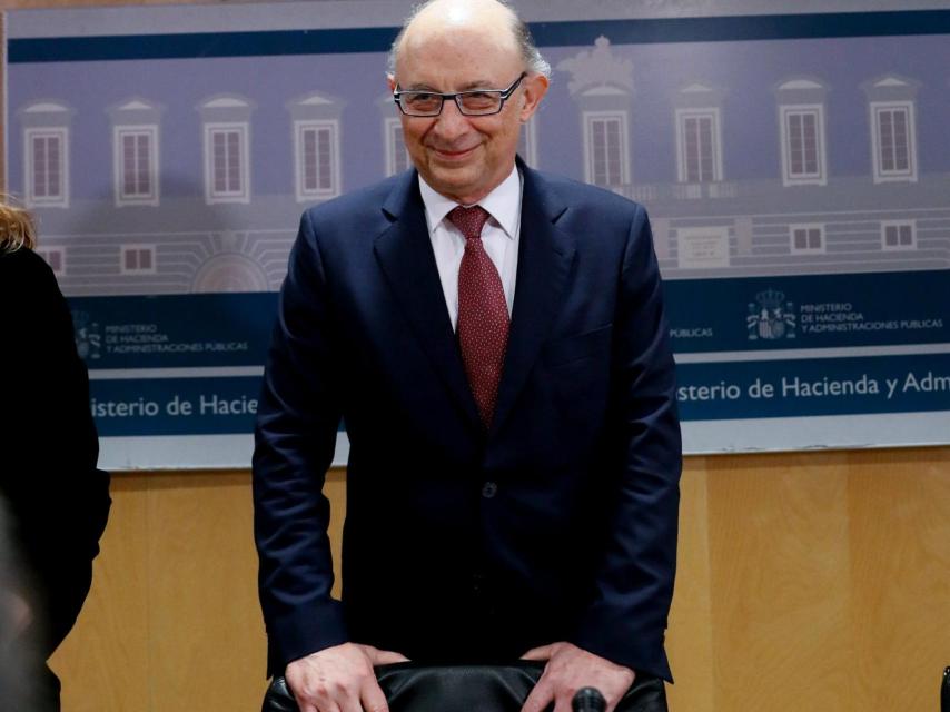 El ministro de Hacienda, Cristóbal Montoro .