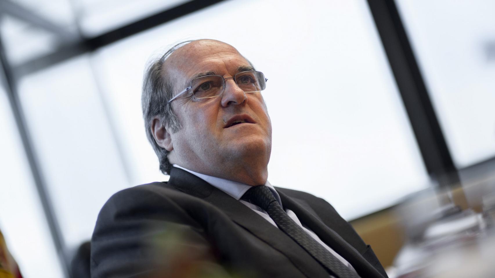 Ángel Gabilondo, en su despacho de la Asamblea de Madrid.