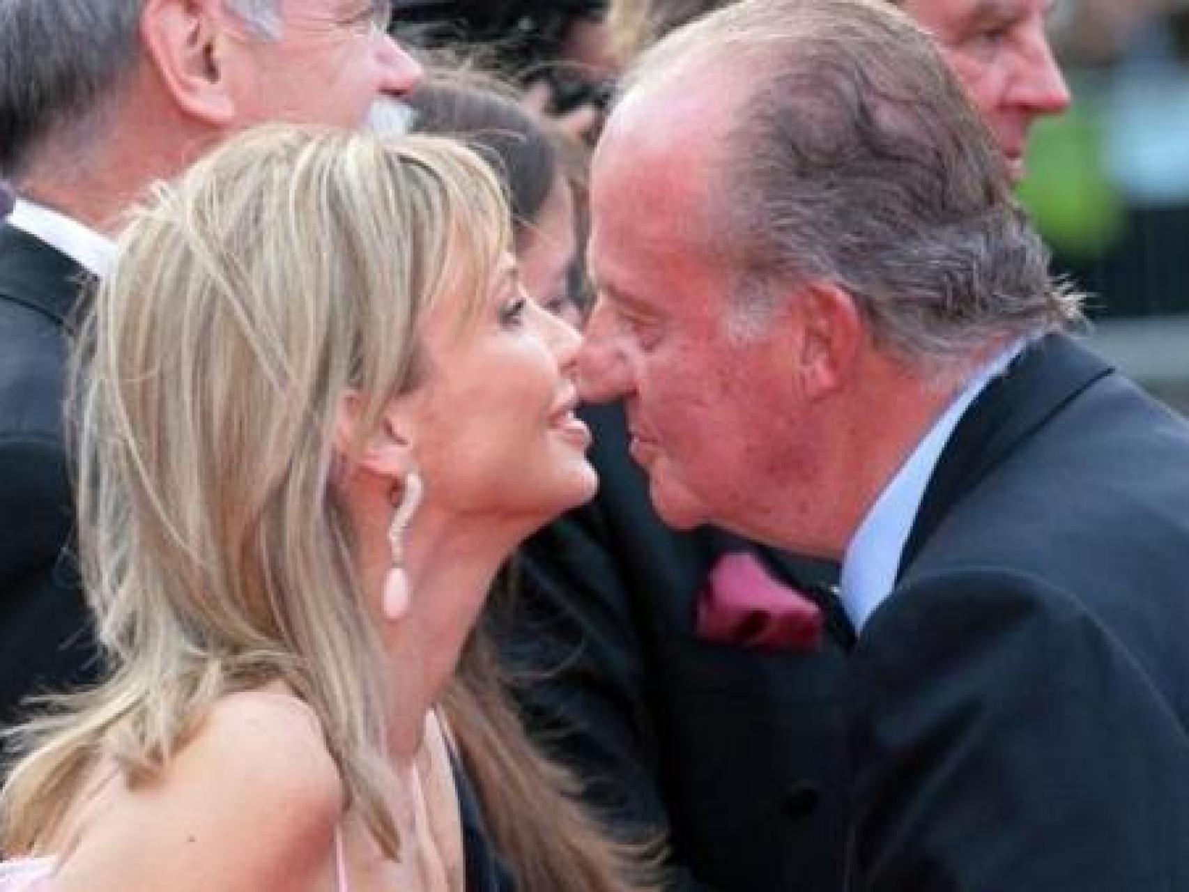 CSW y Juan Carlos I, en los premios Laureus de Barcelona en 2006.