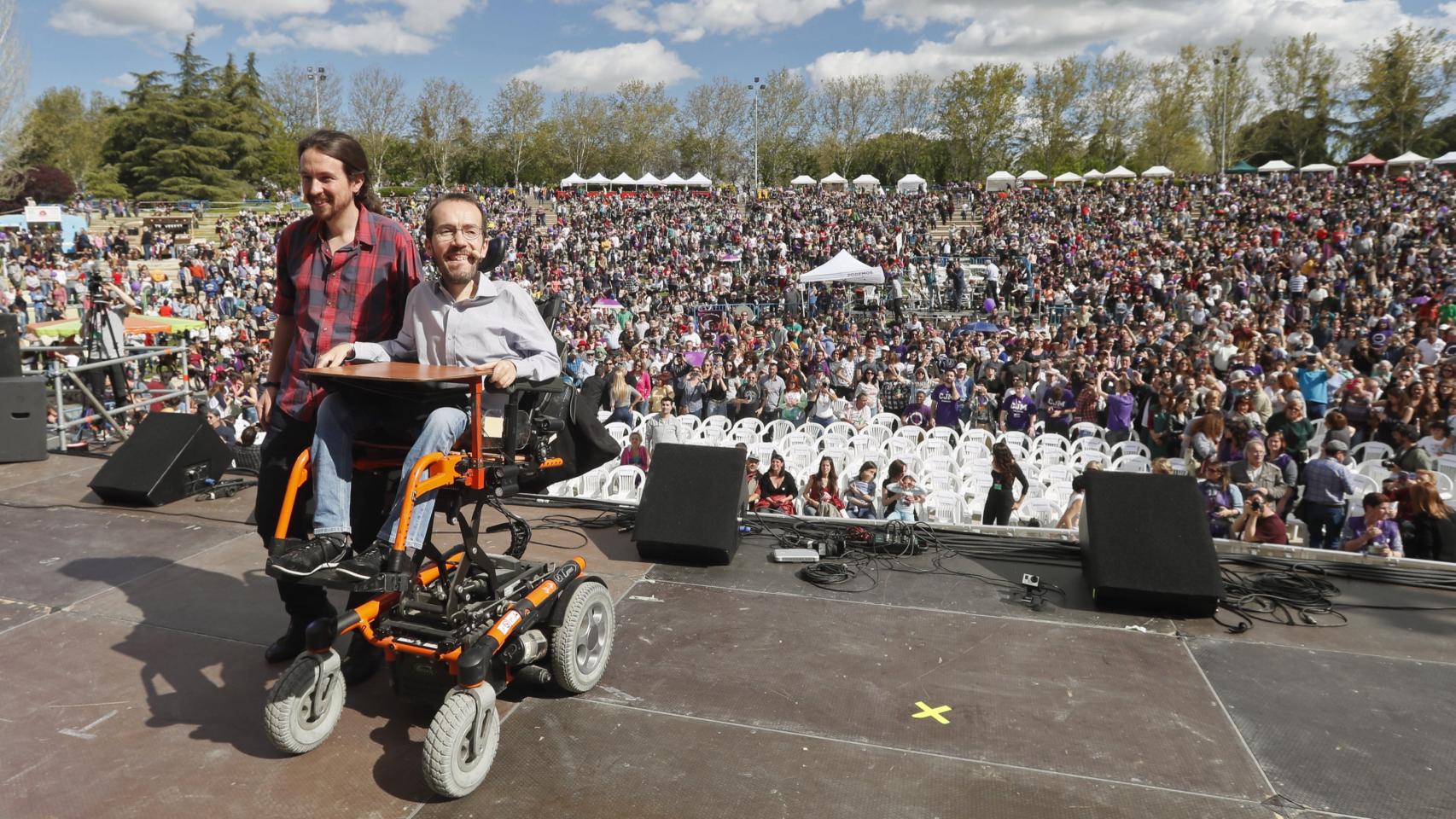 Pablo Iglesias y Pablo Echenique