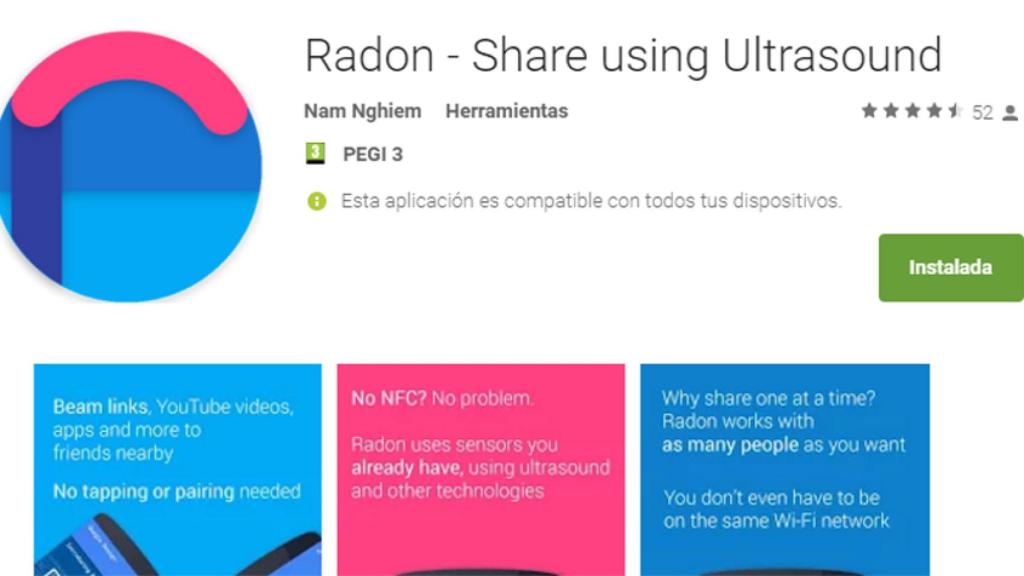 ¿Compartir enlaces por ultrasonido? Eso dice esta aplicación