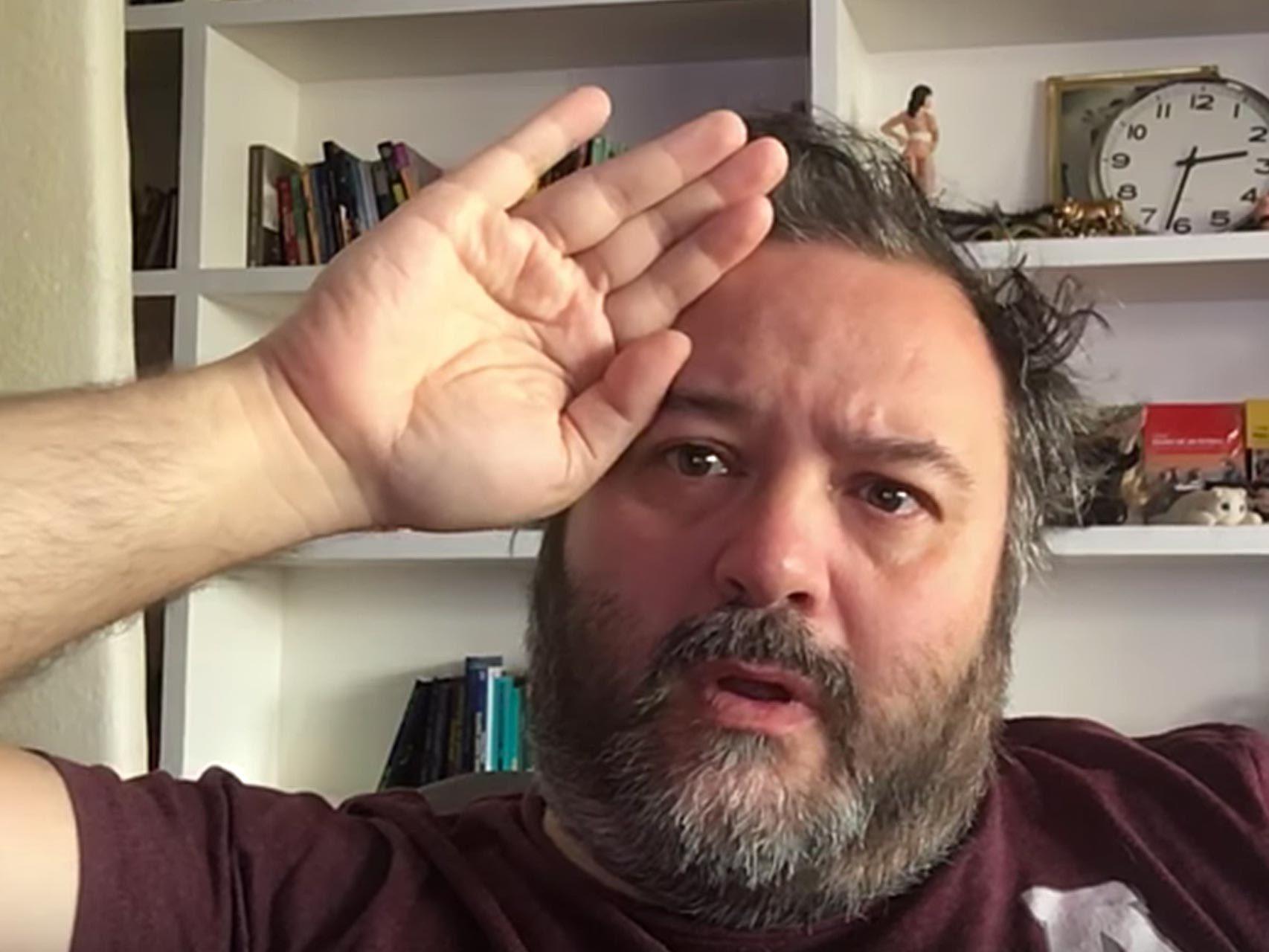 El actor porno Ignacio Allende, alias Torbe.