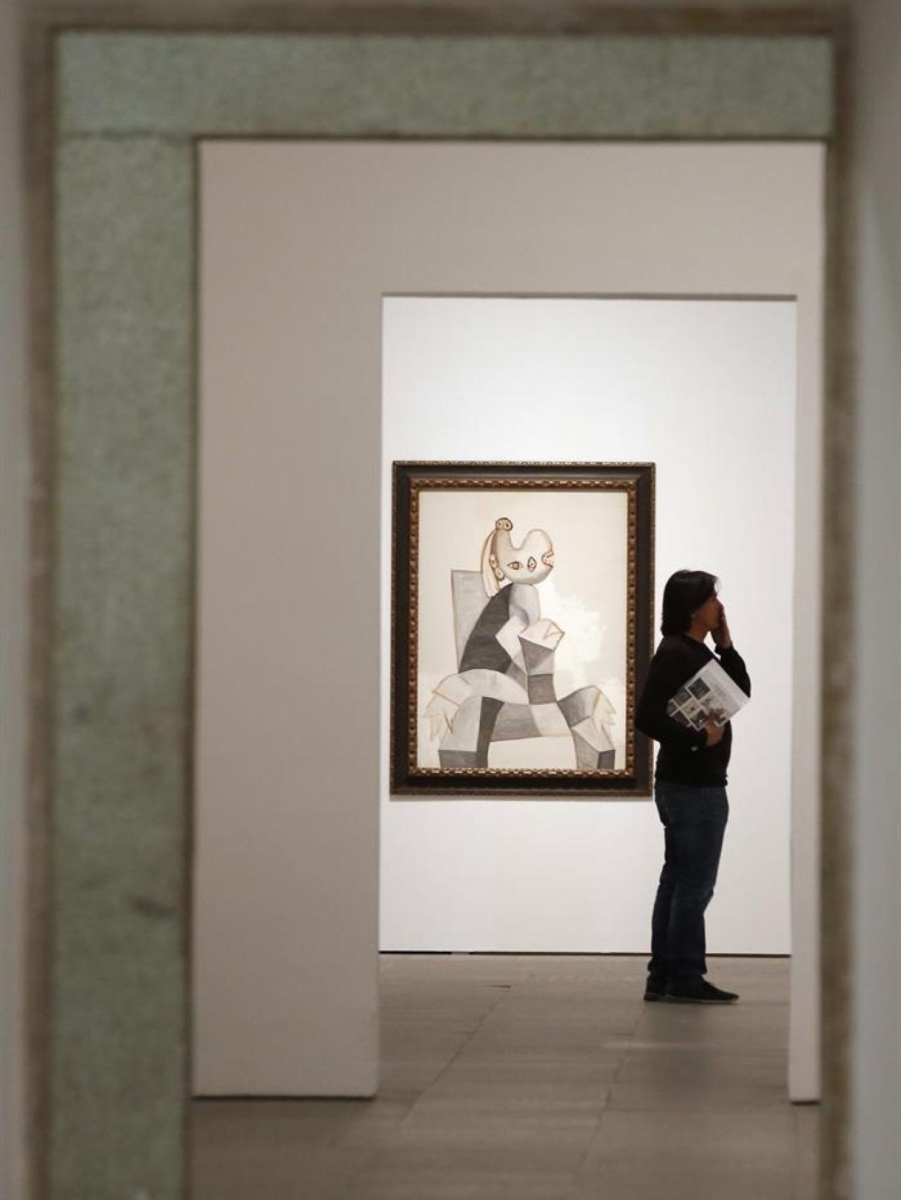 Uno de los rincones de la exposición España renacida.