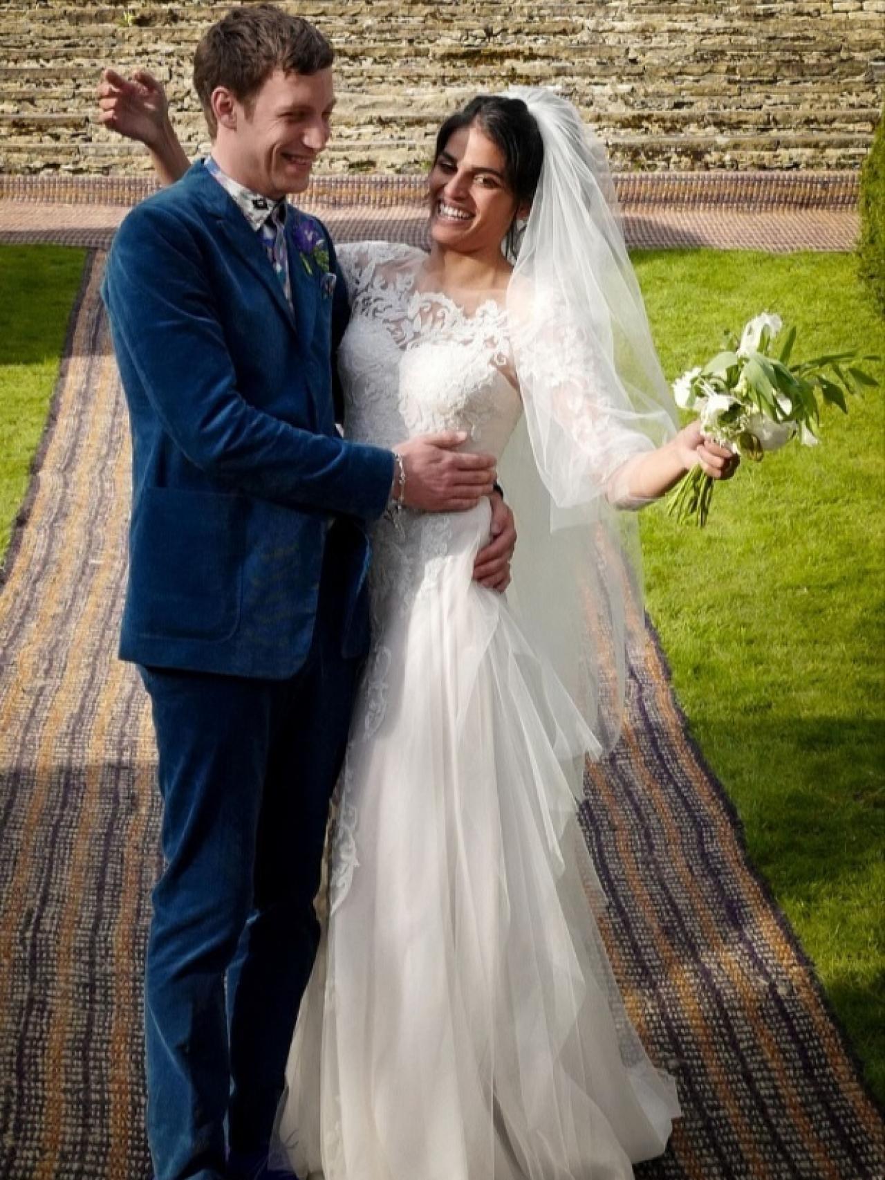 James Jagger y Anoushka Sharma