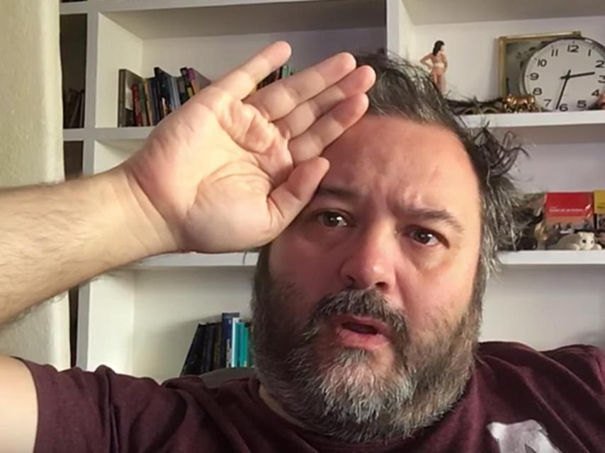 El actor porno Ignacio Allende, alias Torbe.