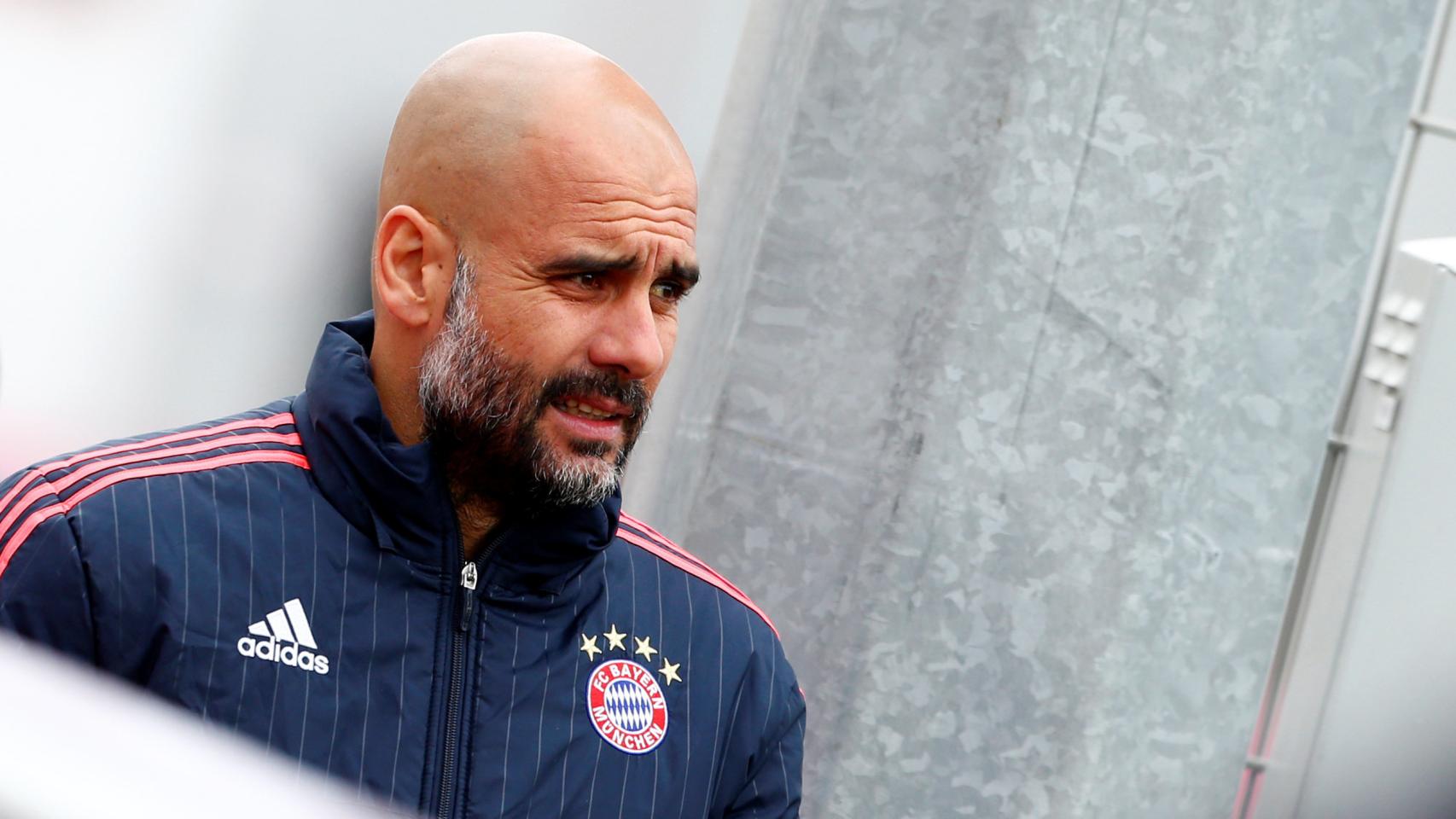 Guardiola, técnico del Bayern de Múnich.