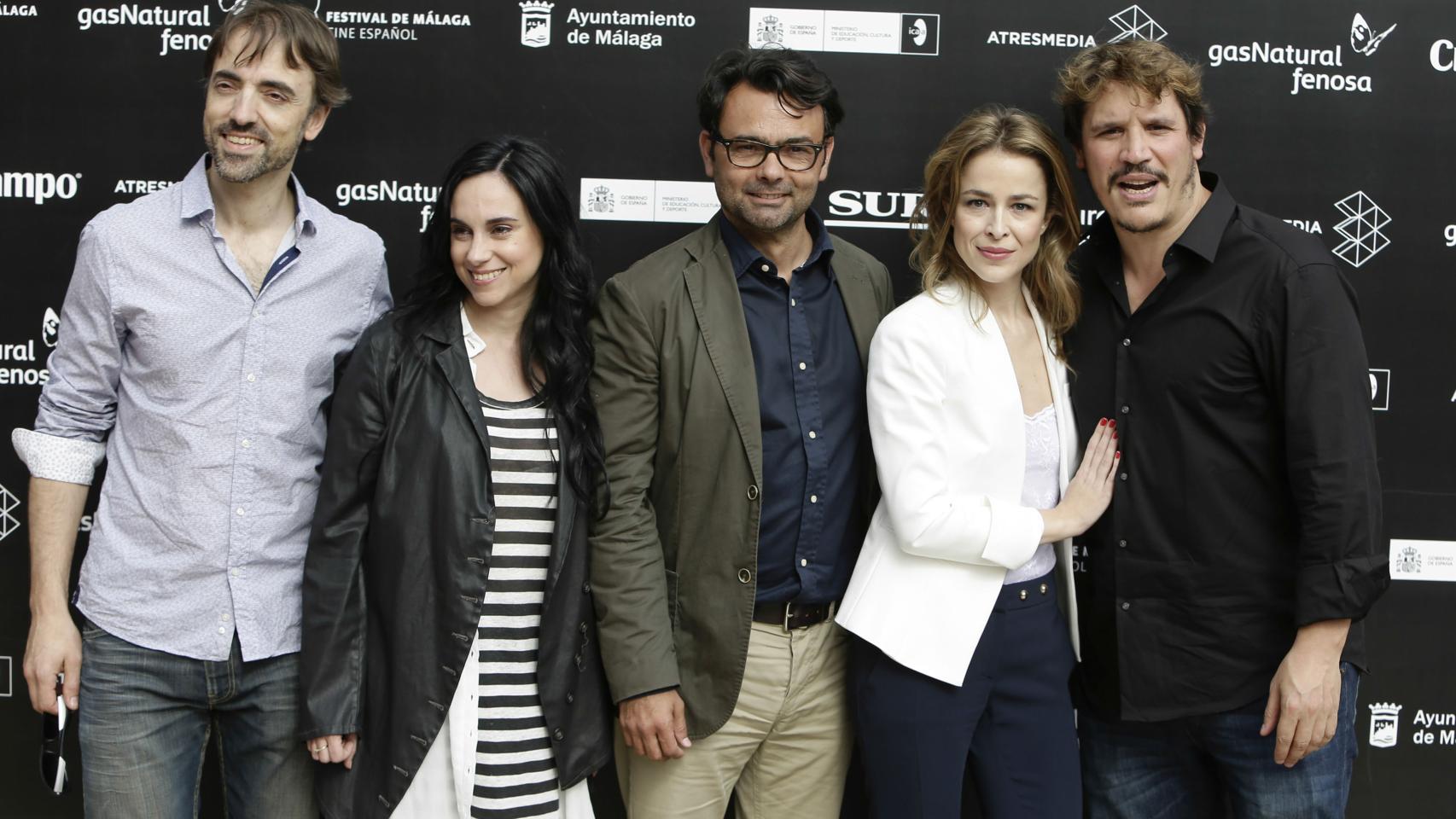 La pareja comparte protagonismo en la película 'Los comensales'