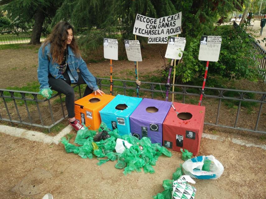 Clara haciendo el recuento