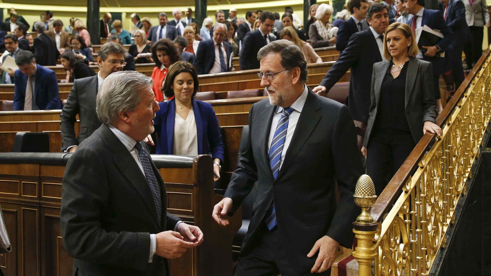 El presidente del Gobierno en funciones, Mariano Rajoy.