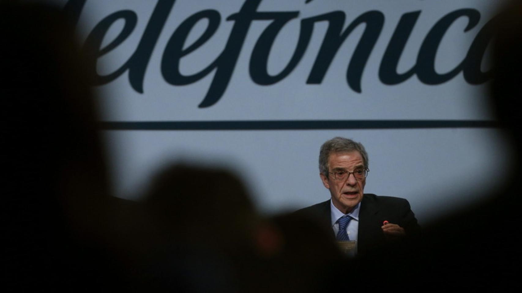 César Alierta, como presidente de Telefónica, sufrió la presión de Ausbanc.