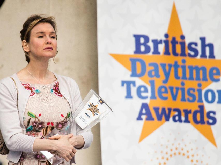 Renee Zellweger en el rodaje de 'Bridget Jones's'