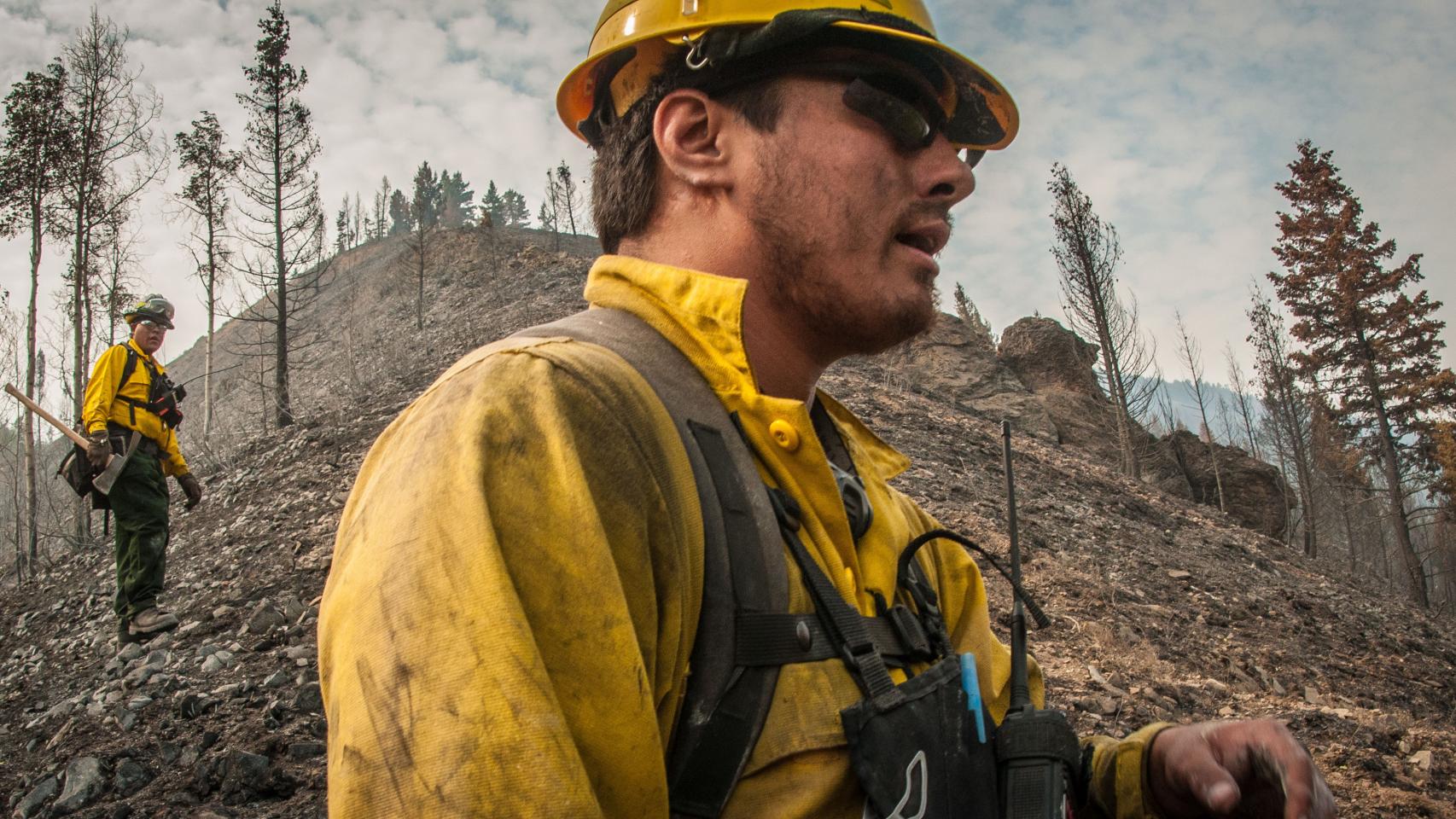 El fuego también puede ser destructivo.