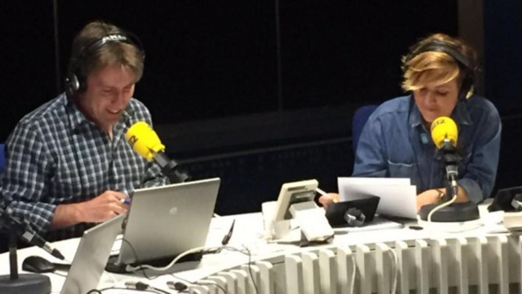 Javier del Pino y Cristina Pardo (Cadena Ser)