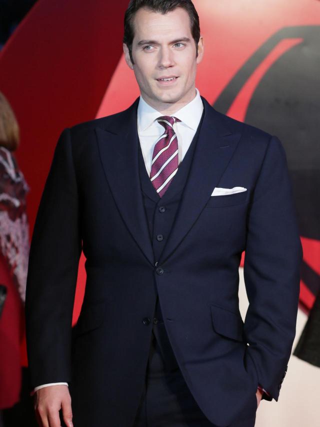 Henry Cavill en la presentación europea de Batman v Superman