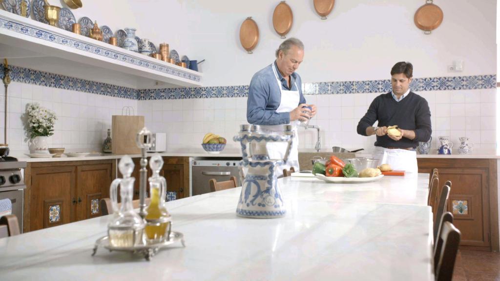 Bertín Osborne junto a Fran Rivera (Telecinco)