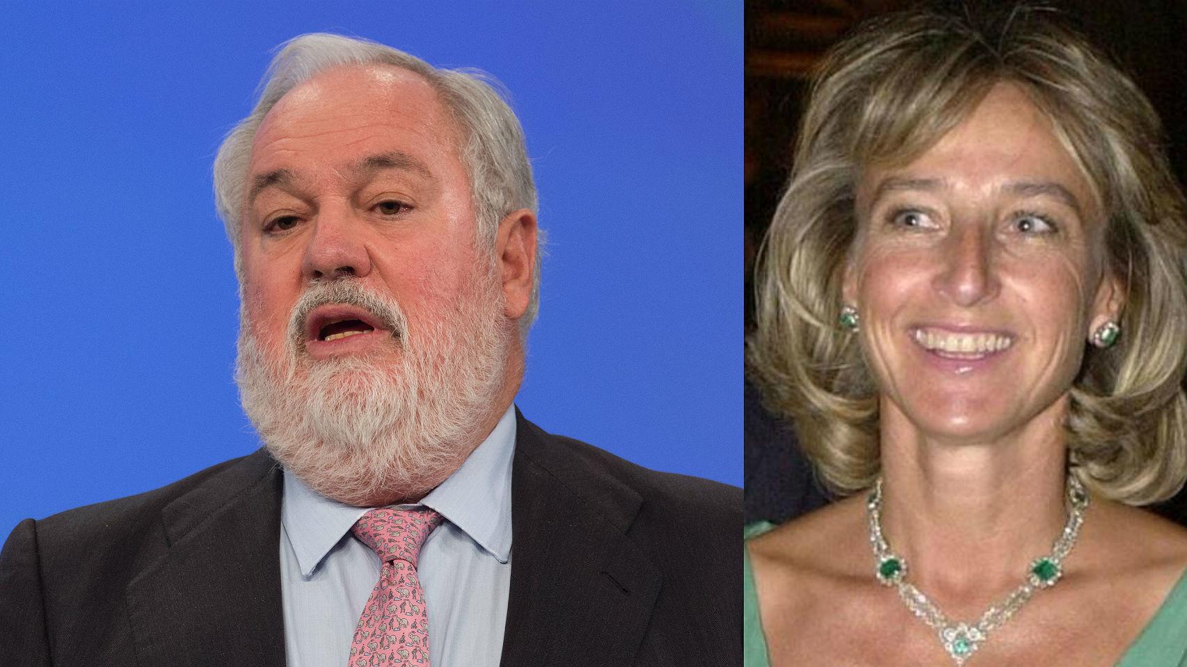 El ex ministro de Agricultura, Miguel Arias Cañete, y su esposa, Micaela Domecq Solís-Beaumont.