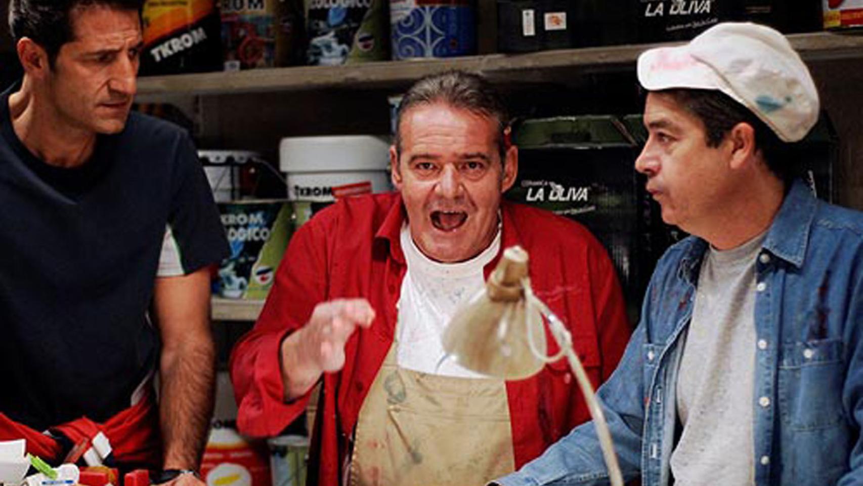 Ángel de Andrés en una escena de 'Manos a la obra'