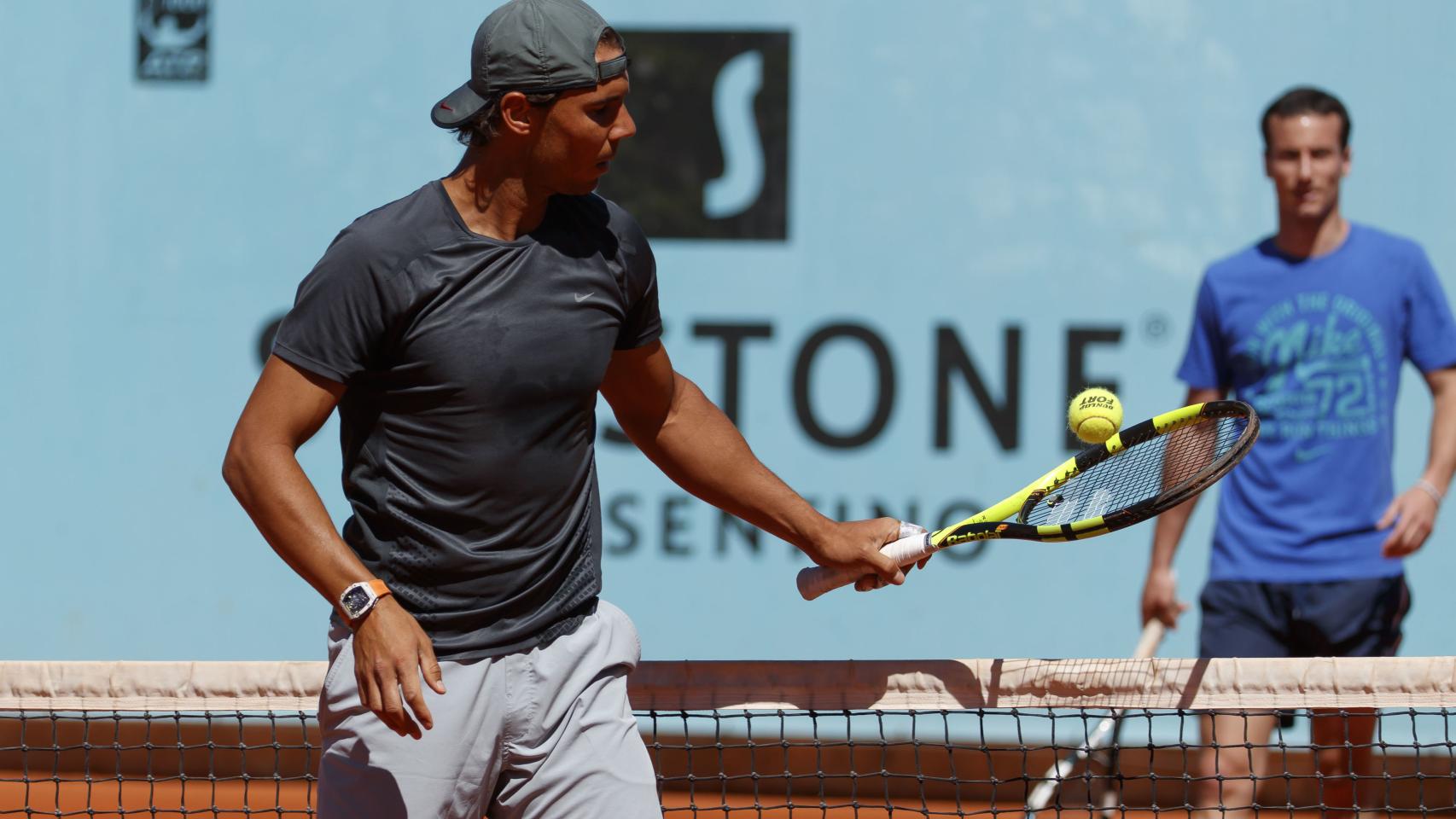 Juan Moreno, sparring del Rafa y Djokovic.