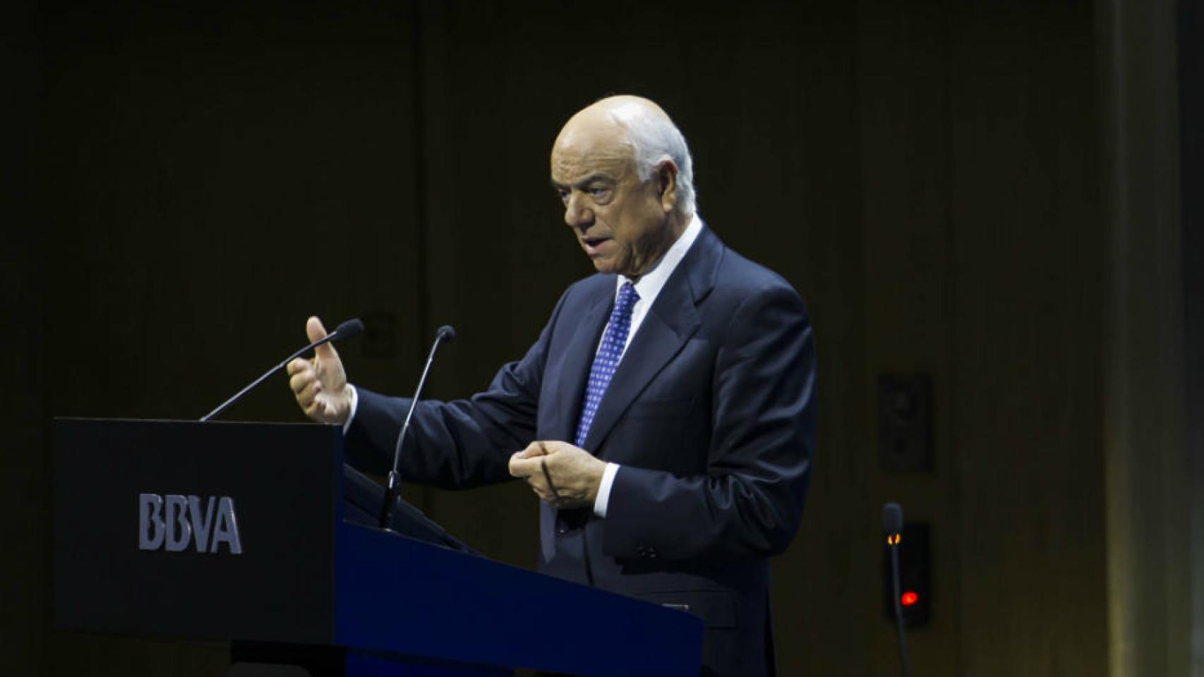 Francisco González, presidente del BBVA.
