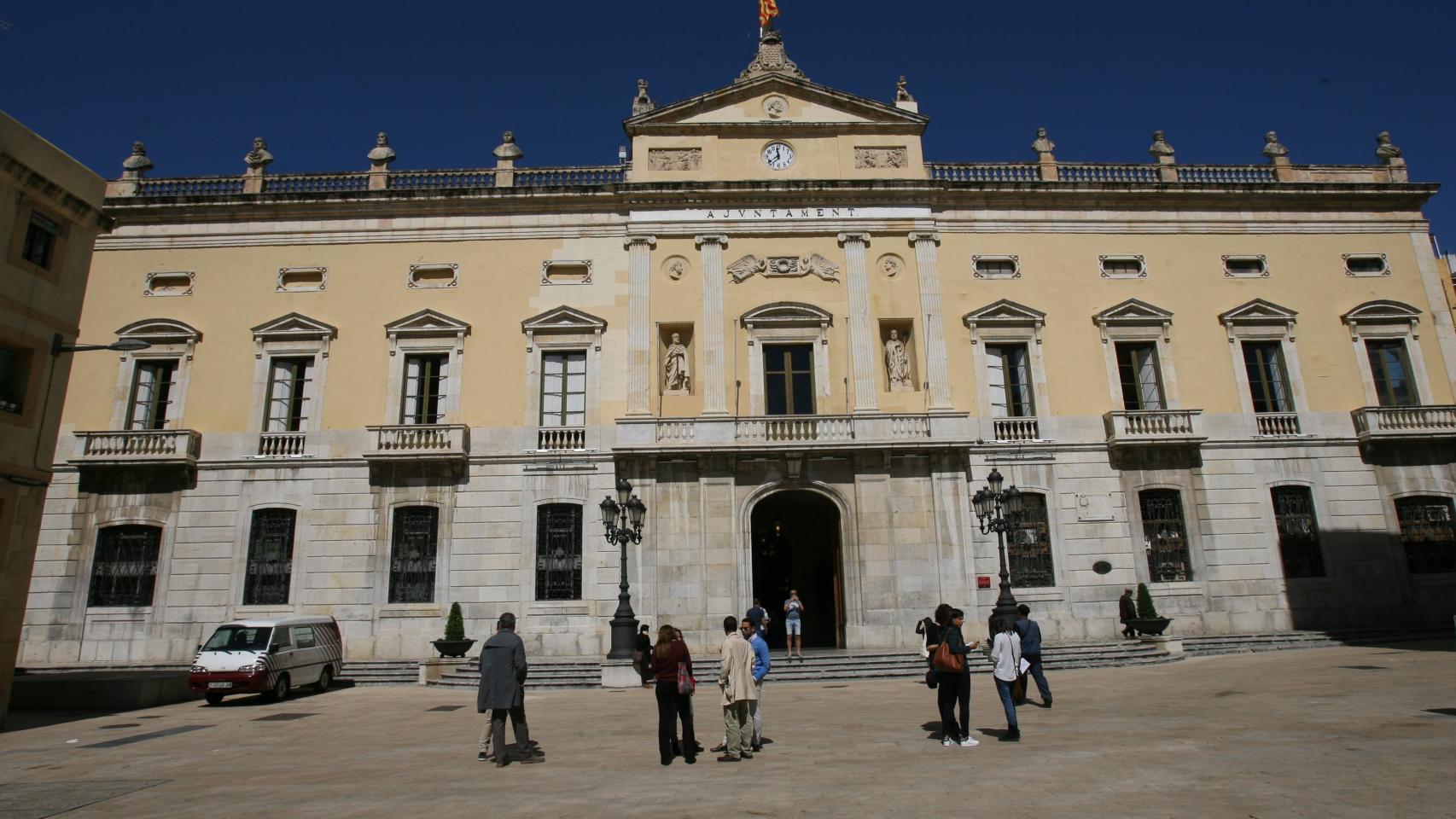 Vista del ayuntamiento de Tarragona