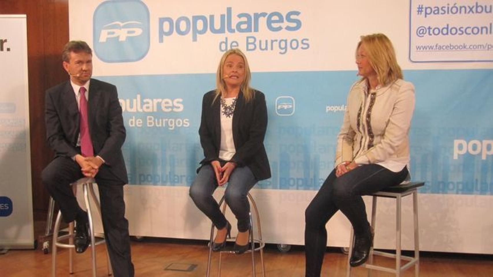 Mari Mar Blanco, en el centro.