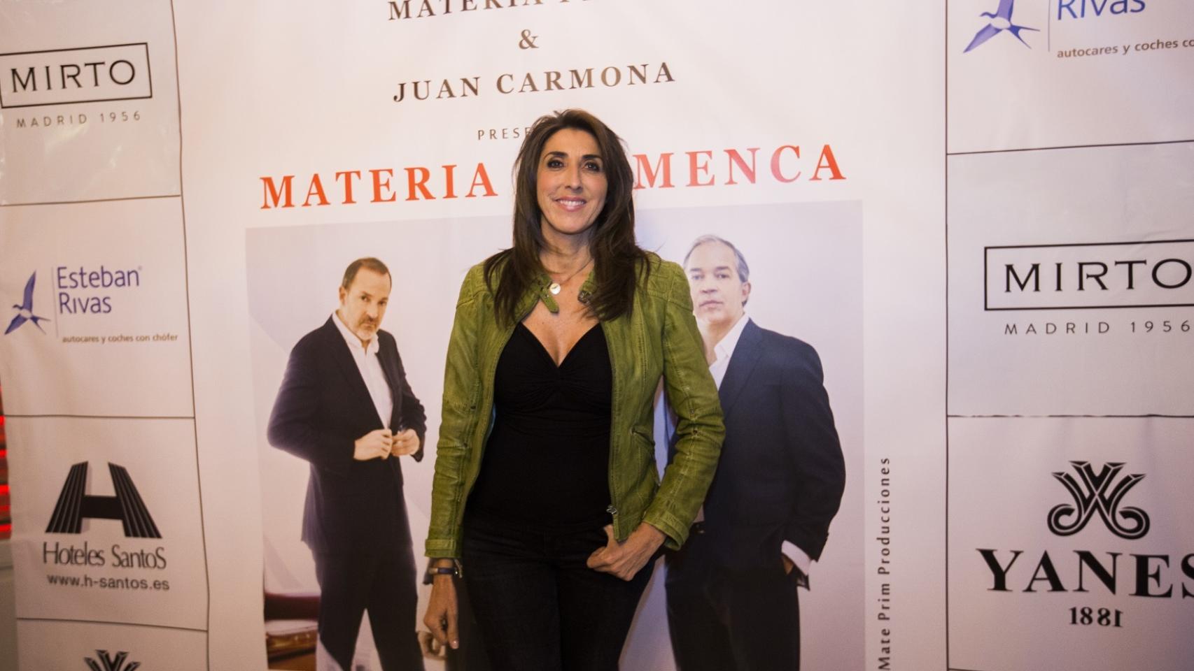 La presentadora Paz Padilla