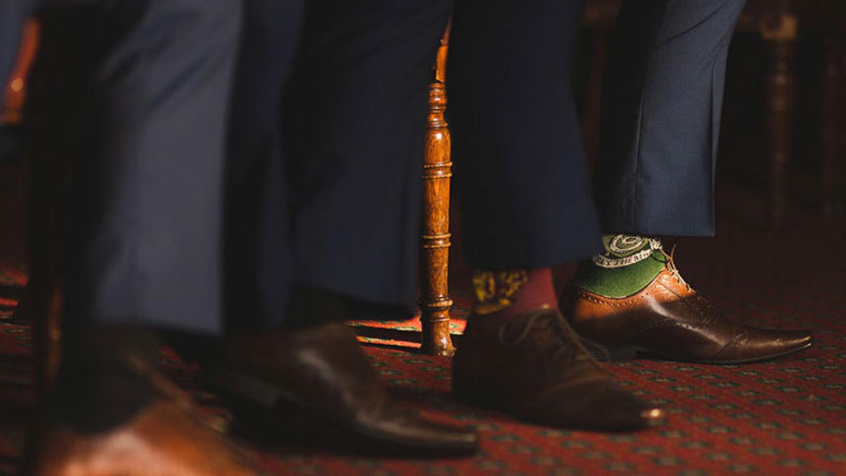 Calcetines temáticos. Incluso la ropa interior tenía motivos sobre la saga.