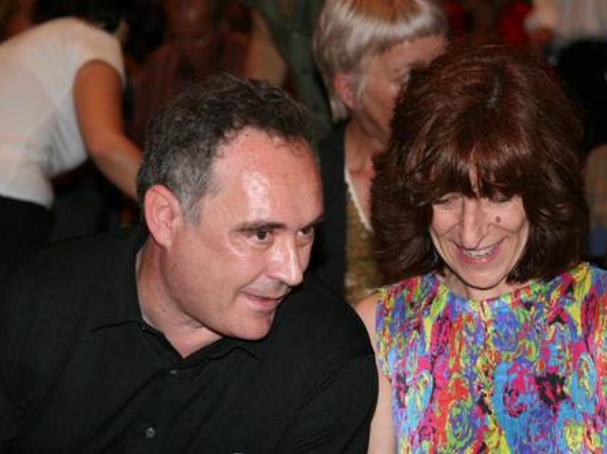 Ferrán Adriá e Isabel Pérez