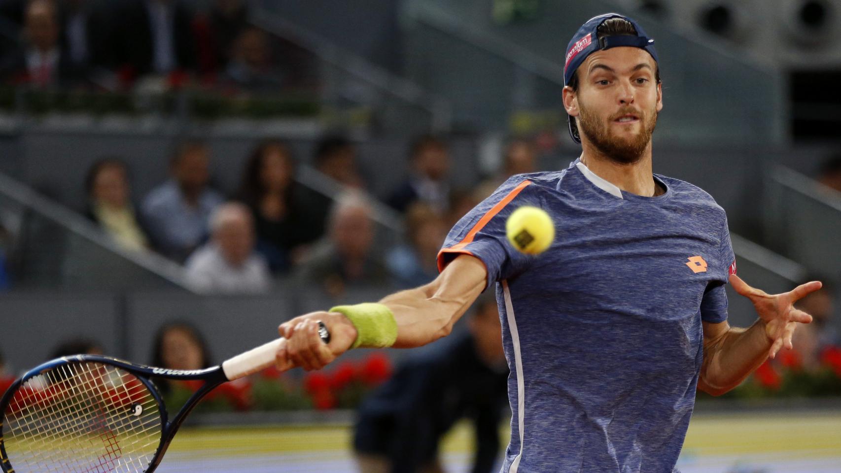 Joao Sousa le puso las cosas difíciles a Nadal este viernes.
