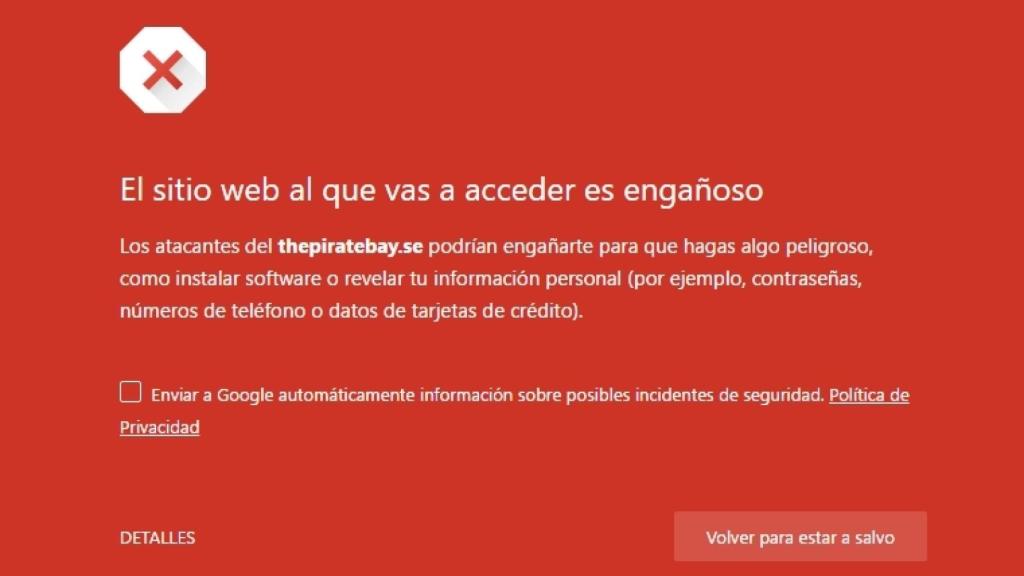 pirate bay bloqueado