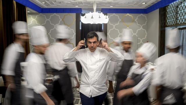 Ramón Freixa es uno de los chefs que ha iniciado esta original cruzada.