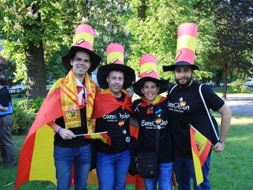Fans españoles del festival